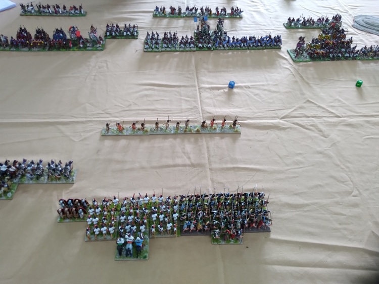 25mm DBMM Ancients game