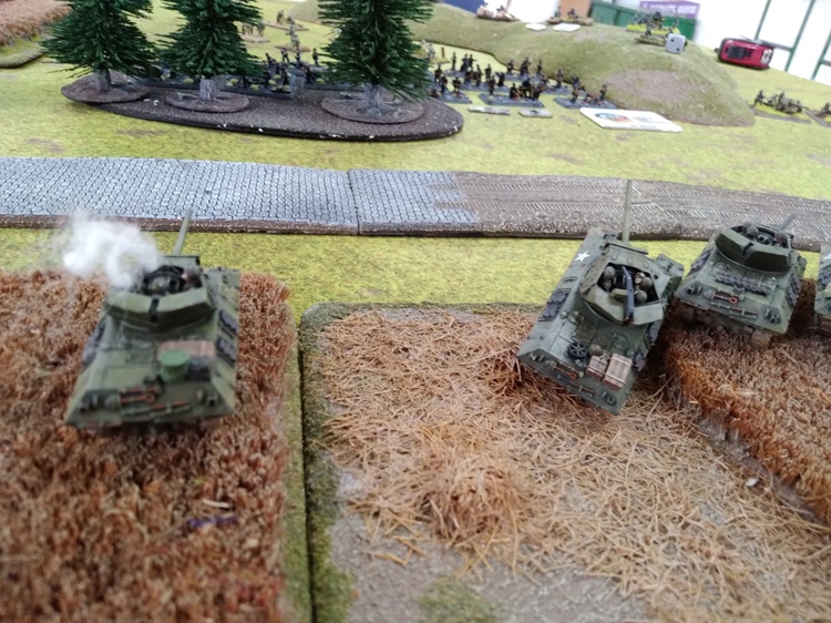 Flames of War game at the NSWC