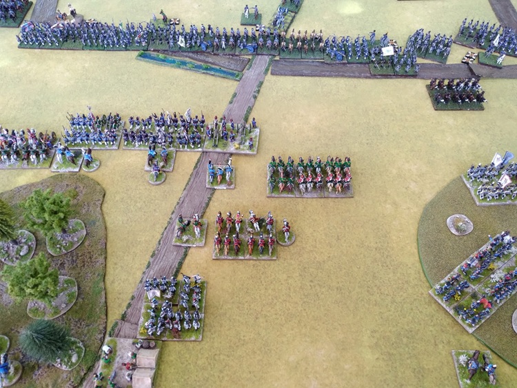 15mm Napoleonic Glory is Fleeting game at the North Shore Wargames Club