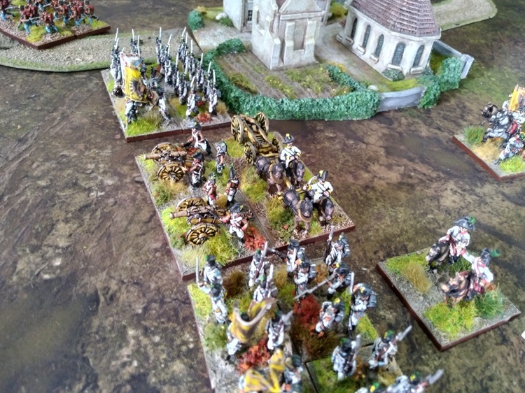 15mm Napoleonic Glory is Fleeting game at the North Shore Wargames Club