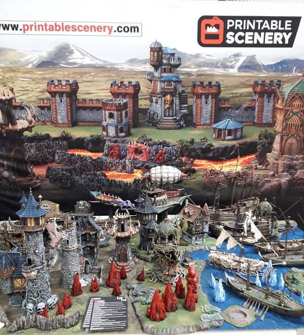 3D printed terrain