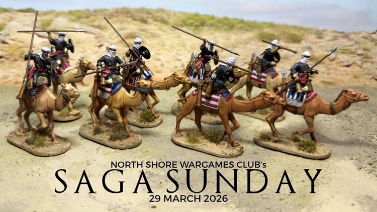 North Shore Wargame Club's Saga Sunday 29 March 2026