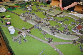 Waterloo 200th Anniversary refight. Click for larger image.